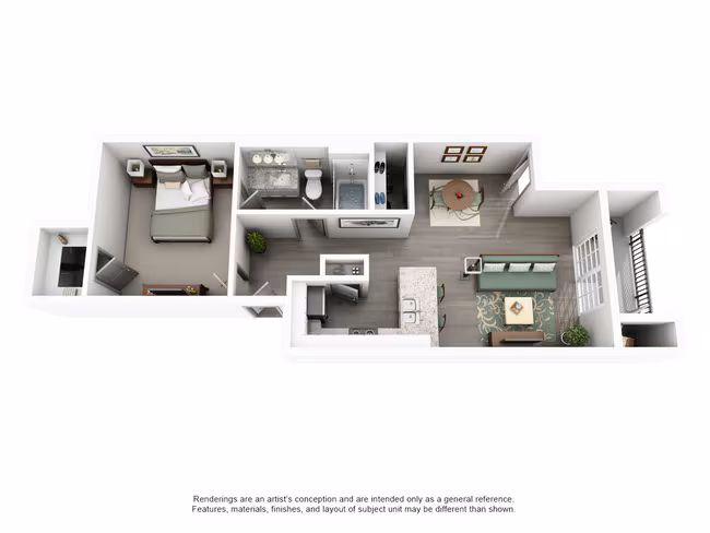 Unit 2435 2435 floor plan